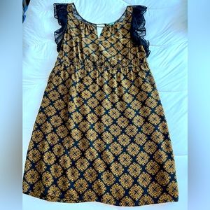 Maple (Anthropologie) lace back dress, size small